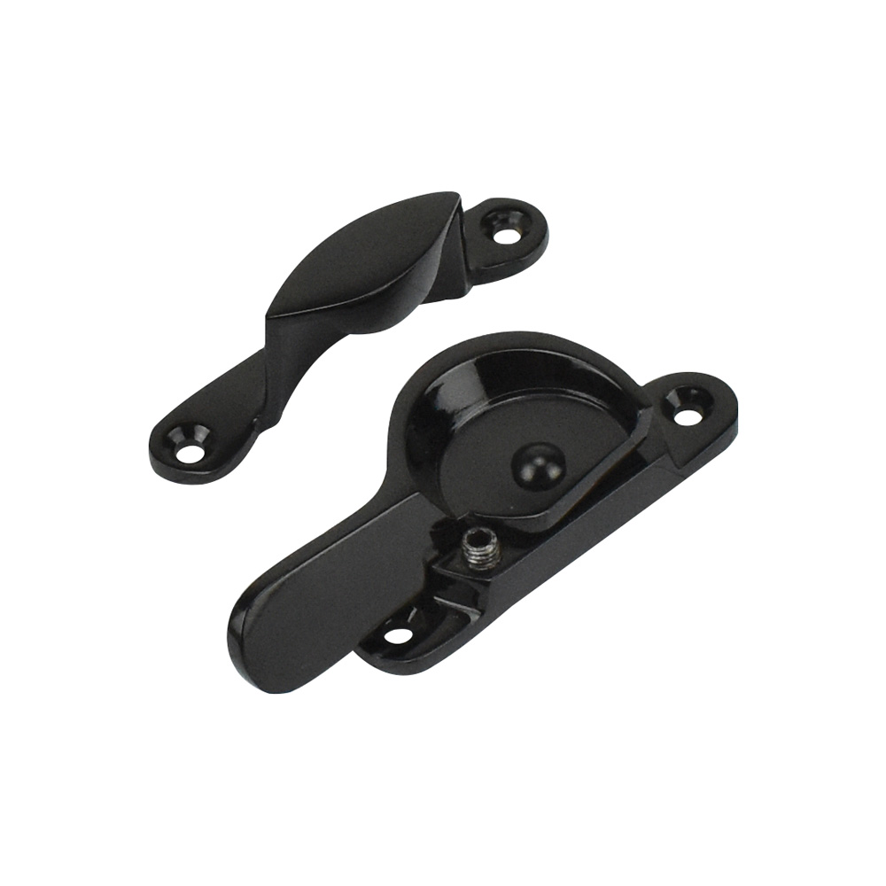 Sash Heritage Fitch Fastener (Locking) - Black